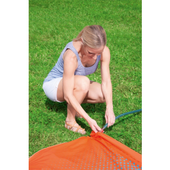 Ślizg wodny dla dzieci 3+ Pojedynczy tor 488cm BESTWAY + Łatka naprawcza